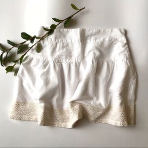 American Eagle Embroidered Cotton Casual Skirt